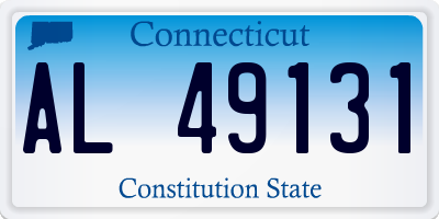 CT license plate AL49131