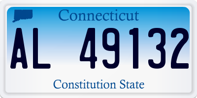 CT license plate AL49132