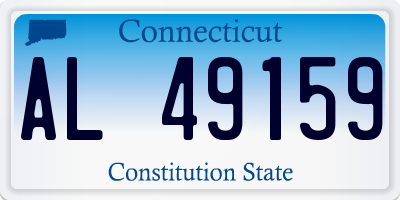 CT license plate AL49159
