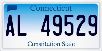 CT license plate AL49529