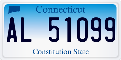 CT license plate AL51099