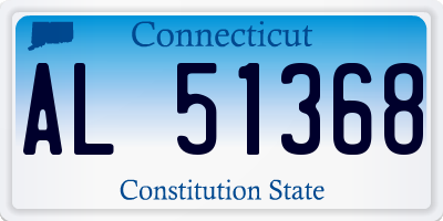 CT license plate AL51368