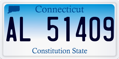 CT license plate AL51409