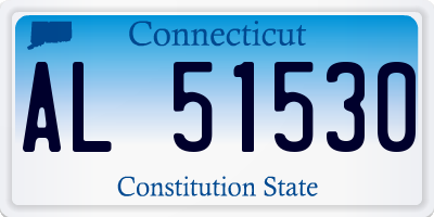 CT license plate AL51530