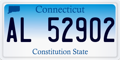 CT license plate AL52902