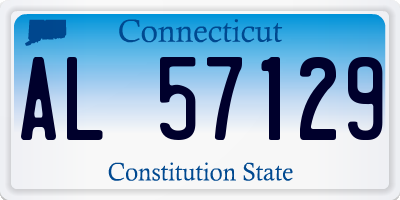 CT license plate AL57129