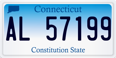 CT license plate AL57199