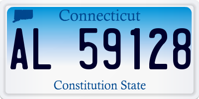 CT license plate AL59128