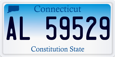 CT license plate AL59529