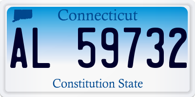 CT license plate AL59732
