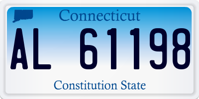 CT license plate AL61198