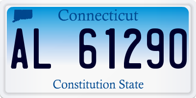CT license plate AL61290