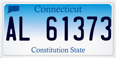 CT license plate AL61373