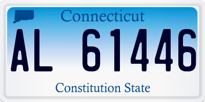CT license plate AL61446