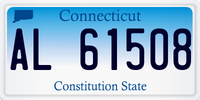 CT license plate AL61508