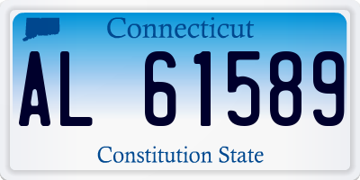 CT license plate AL61589