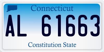 CT license plate AL61663