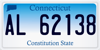 CT license plate AL62138