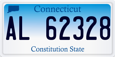 CT license plate AL62328