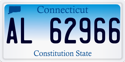 CT license plate AL62966