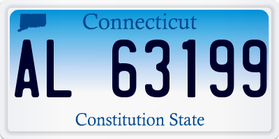 CT license plate AL63199