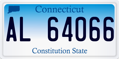 CT license plate AL64066