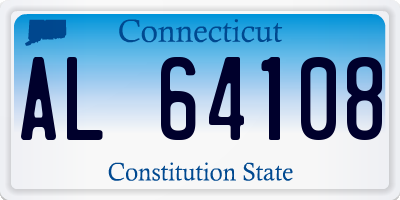 CT license plate AL64108