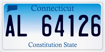 CT license plate AL64126