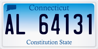 CT license plate AL64131