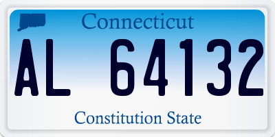 CT license plate AL64132