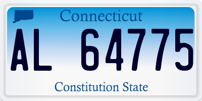 CT license plate AL64775