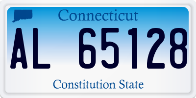 CT license plate AL65128