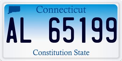 CT license plate AL65199