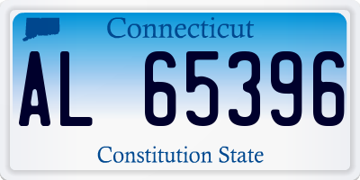 CT license plate AL65396