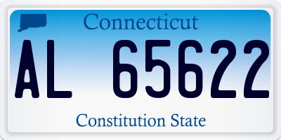 CT license plate AL65622