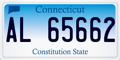 CT license plate AL65662