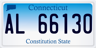 CT license plate AL66130