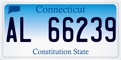 CT license plate AL66239