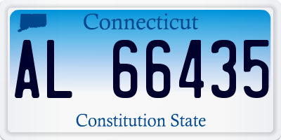 CT license plate AL66435