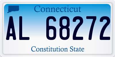 CT license plate AL68272