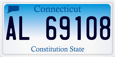 CT license plate AL69108