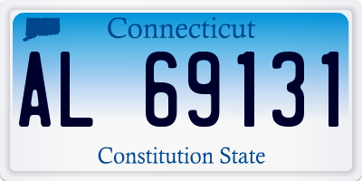 CT license plate AL69131