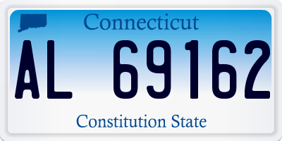 CT license plate AL69162