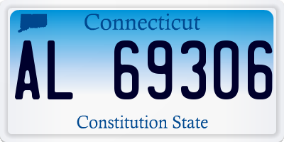 CT license plate AL69306