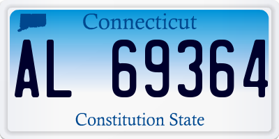 CT license plate AL69364