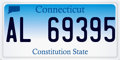 CT license plate AL69395