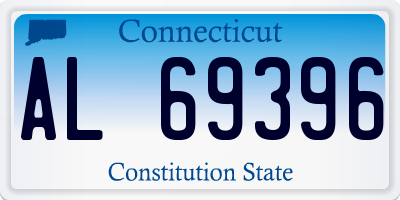 CT license plate AL69396
