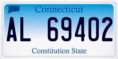 CT license plate AL69402