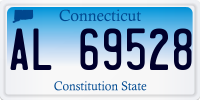 CT license plate AL69528