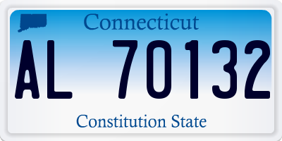 CT license plate AL70132